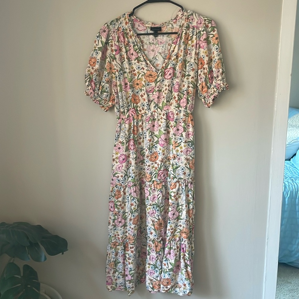 Who What Wear Floral Dress